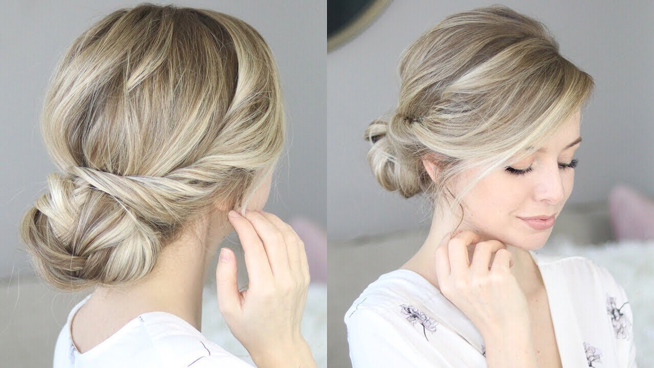 Wedding Low Bun Tutorial Beachweddingtips