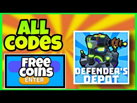 DEFENDERS DEPOT CODES *FREE COINS* ALL WORKING CODES DEFENDERS DEPOT DEFENDERS DEPOT CODES ROBLOX