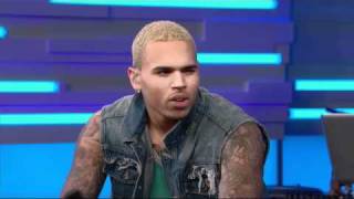 Chris Brown Interview with Robin Roberts on Rihanna, New Album, and Rebuilding H