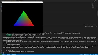Your first triangle w/ Vulkan in Rust in 7 minutes