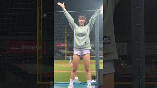 113.11.24 冬盟洲際棒球場 UG女孩小美-富邦嗆司曲 藍色旋風🌀洲際大舞廳嗨起來跳起來