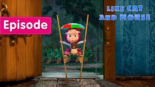 Masha and The Bear 🐱 Like Cat And Mouse 🐭 (Episode 58)