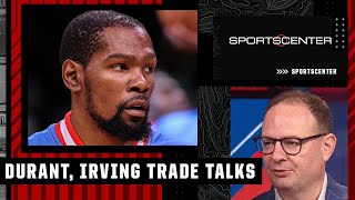 Woj: Lakers-Nets trade talks have 'no traction' on deals for Irving, Durant | SportsCenter