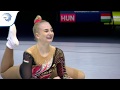 Ilona GORGENYI (HUN) - 2019 Junior Aerobics Europeans, individual women final