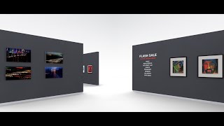 Virtual exhibit video tour