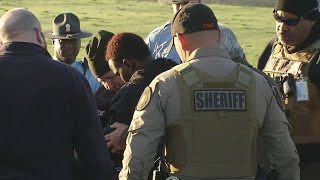 Only on FOX: Hart Co. murder suspect's arrest caught on camera