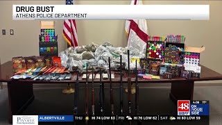 Pair accused of trafficking 45 pounds of marijuana in Athens