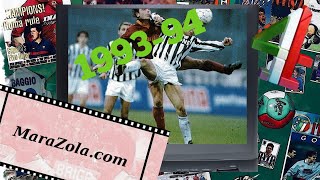 Channel 4 Football Italia Live 1993-94 Juventus-Roma_Peter Brackley