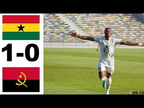 GHANA VS ANGOLA 1-0 SEMENYO GOAL - YouTube