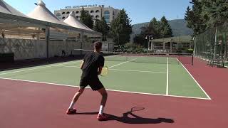 Darko Kolevski-College Tennis Recruiting Video