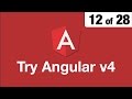 Try Angular v4 // 12 of 28 // Bootstrap for Angular // ngx bootstrap