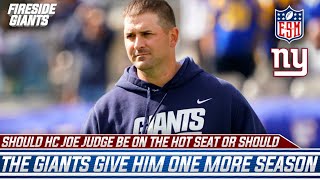 Debating Whether the Giants Should Fire Joe Judge Or Keep Him For One More Season