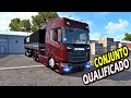 SCANIA NTG+ GRANEL RODO-FORT CONJUNTO TOP  CARGA DE CERAMICA ETS 2 1.46 MAPA ROTAS BRASIL  APARECIDA