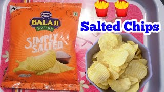 CHAPATA SIMPLE SALTED CHIPS || ₹5 SALTAD CHIPA PACKET || CHIPS SANCKS REVIEW || SALTED WAFERS