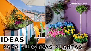 2 ideas DIY para vuestras plantas – Maceta y Porta Macetas Paso a Paso // Hogarmania