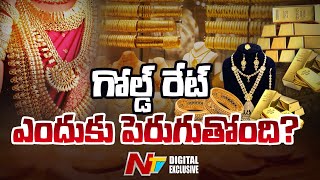 Gold Rates ఇంకెంత పెరుగుతాయి? | అసలు బంగారం ఇంతలా ఎందుకు పెరుగుతోంది? | NTV Digital Exclusive