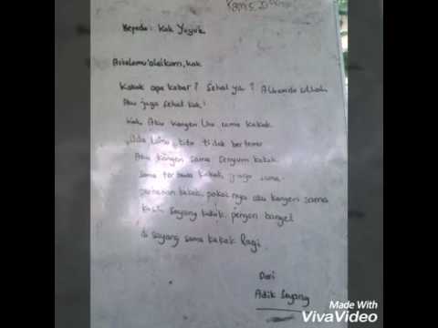 Surat Untuk Kakak Kelas - 16 Contoh Surat Cinta Untuk Senior Ospek Dan ...