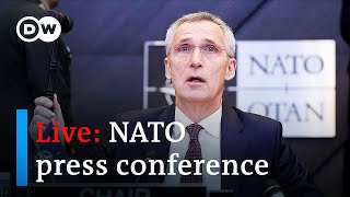 Live: NATO's Stoltenberg holds press conference at defense ministers meeting | DW News