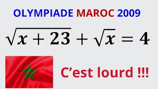 Maths , Olympiade Maroc