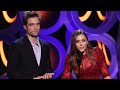 Elizabeth Olsen and Robert Pattinson speech