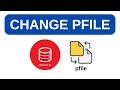 Change Parameter File (PFILE) - Oracle Database DBA Tutorial
