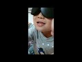 4-year old boy threaded a needle in seconds blindfolded!