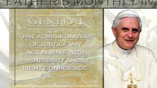 Papal Intentions for May 2013