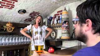 Red Lion Beer Boot Infomercial