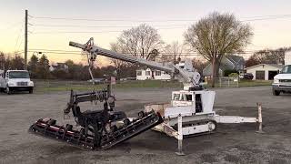 Lewis Motor Company - Pitman Panther 4000-T Backyard Rubber Track Machine Crane for sale on eBay!