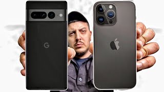 Iphone 14 Pro vs Google Pixel 7 Pro Video Comparison / Cinematic Mode