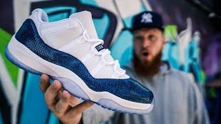 DON'T BUY THE JORDAN 11 LOW SNAKESKIN WITHOUT WATCHING THIS!!! (Early In Hand \u0026 On Feet Review)