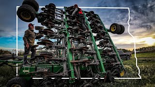 Russian & American Inspect John Deere Air Seeders