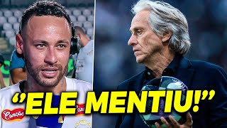 NEYMAR EXPÓE A VERDADE SOBRE JORGE JESUS E DETONA TECNICO DO AL-HILAL APÓS JOGO DO SANTOS!