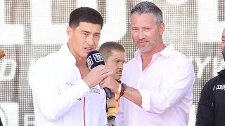 DMITRY BIVOL BOO’ED HARD BY FANS AFTER WEIGH IN! SENDS CANELO & FANS FINAL MESSAGE BEFORE FIGHT