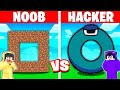 NOOB vs HACKER: I Cheated in a Alphabet Lore Build Challenge! (Letter O)