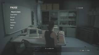 バイオハザードre2をプレイ