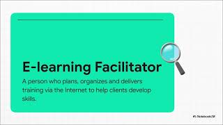 Facilitate E Learning Sessions