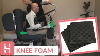 Kera sit2sit - Knee Foam Accessory | Achieve Ideal Seating Position for Wheelchair Transfer Solution