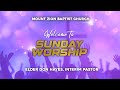 11-03-2024 Mount Zion Baptist Church Sunday Worship Service