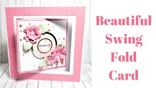 Beautiful Swing Fold Card 🌸