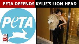 Kylie Jenner Shows Up With A Lion Head At The Schiaparelli Show, But PETA Defended Her
