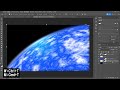 【photoshop】宇宙空間のような背景を作る方法