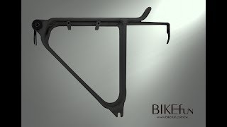 BIKEfun Design 伸縮式貨架！brompton貨架的理想樣貌