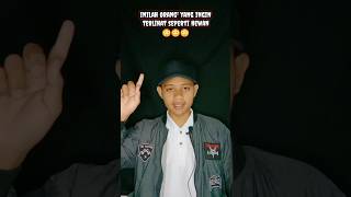 INILAH JIKA MANUSIA INGIN MENJADI HEWAN #shorts