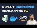 Deploy Dockerized Django app on AWS EC2 with GitHub Actions CI/CD | PostgreSQL, Elasticsearch Celery
