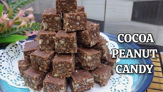 COCOA PEANUTS CANDY, Deepavali sweet recipes🪔🪔