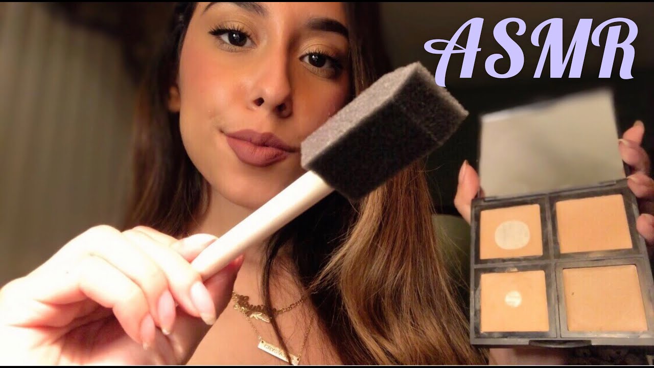 Asmr Doing Your Makeup With Wrong Props Personal Attention Youtube
