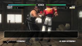 DOA5LR Jann Lee Unique set-up!