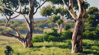 How to Paint Realistic TREE TRUNKS That Actually Look 3D (Works for Any Tree)