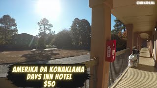 South Carolina da bir otel (Amerika da Gezerken Para Kazanma Molası)